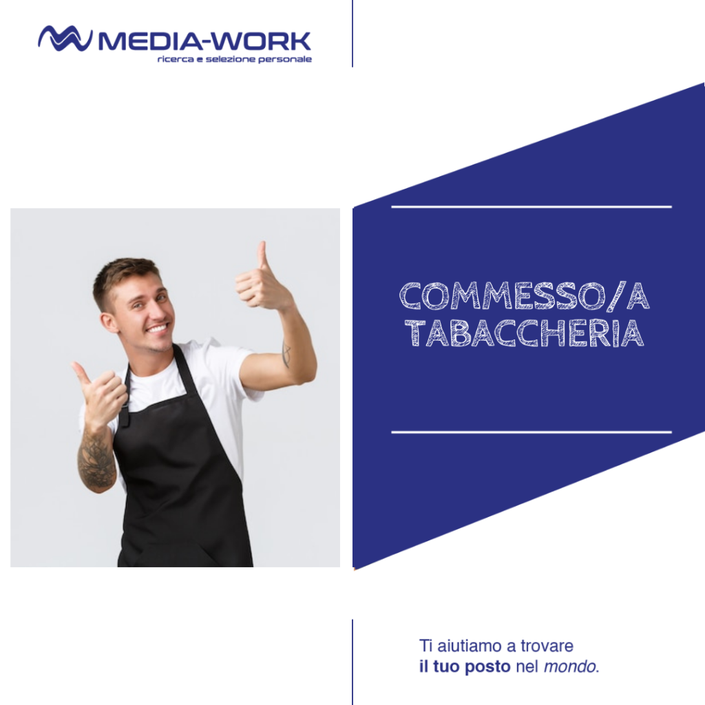 COMMESSO/A TABACCHERIA